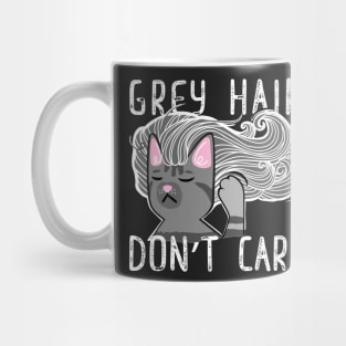 Grey Hair Don't Care Mug